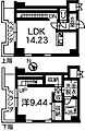 イ・メゾン麹屋2階9.0万円