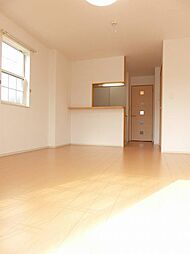 ブルックサイド大黒I 103 1階ワンルームのリビング/ダイニング