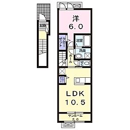 ヴィラルミナーレ5 1LDKの間取図画像