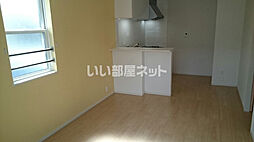 ニューヴェルデII 201 2階2LDKのリビング/ダイニング