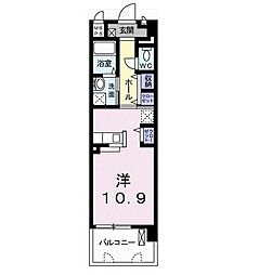 Ｇｒａｃｅｆｕｌ平成 2階ワンルームの間取り