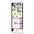 レルベ保田窪3階4.6万円