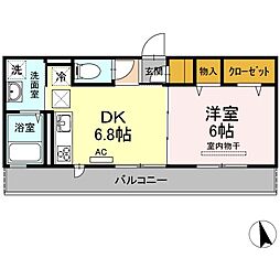 西川原駅 6.3万円