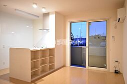 埼玉新都市交通 吉野原駅 徒歩10分の賃貸アパート 1階2LDKのリビング/ダイニング