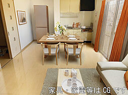 ドリームハイツ　III 102 1階2LDKのリビング/ダイニング