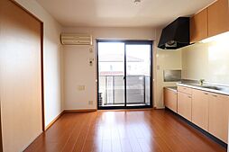 東武野田線 清水公園駅 徒歩14分の賃貸アパート 2階2DKのリビング/ダイニング