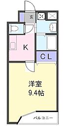 間取図画像 1K