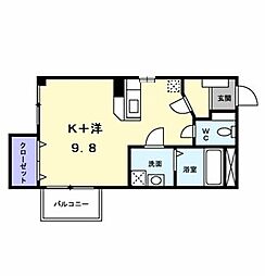 間取図画像 ワンルーム