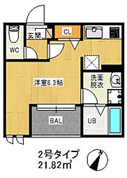 間取図画像 ワンルーム