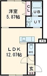 新川町駅 7.2万円