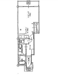 クレア・ド・ルーンＡ 1階ワンルームの間取り