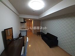 カスタリア三宮 803 8階ワンルームのリビング/ダイニング