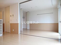 プレジオ南恒久 201 2階2DKのリビング/ダイニング