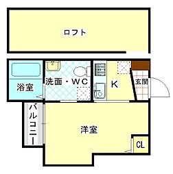 間取図画像 1SK
