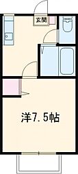 ピアシティルミネ 1Kの間取図画像