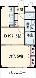Osaka Metro長堀鶴見緑地線 横堤駅 徒歩9分の賃貸マンション 1階1DKの間取り