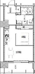 PALCITYCOURT ワンルームの間取図画像