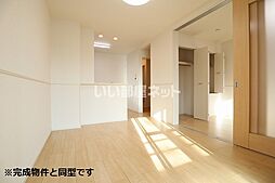 ルミナーレ牛島Ａ 201 2階2LDKのリビング/ダイニング