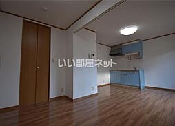 クレールベルヴィル立花Ｂ 202 2階ワンルームのリビング/ダイニング