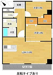 M'sドリーム10 2LDKの間取図画像