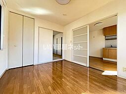 クレスト戸頭 201 2階2DKのリビング/ダイニング