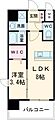 YSP黒崎7階6.1万円