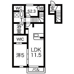 間取図画像 1SLDK
