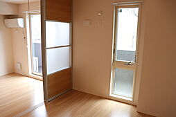 都電荒川線 熊野前駅 徒歩4分の賃貸アパート 2階1LDKのリビング/ダイニング