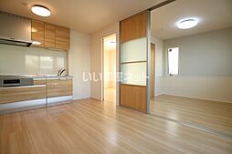 JR加古川線 滝野駅 徒歩18分の賃貸アパート 1階2DKのリビング/ダイニング