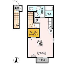 間取図画像 ワンルーム
