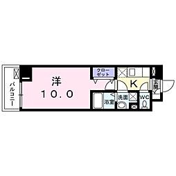 ソフィア大塚 1Kの間取図画像