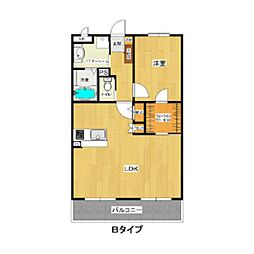 ルーチェ 1LDKの間取図画像