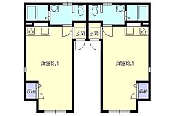 間取図画像 ワンルーム