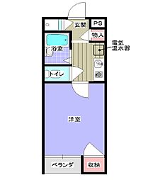 間取図画像 1K