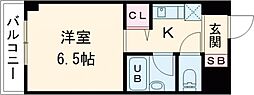 JR東海道・山陽本線 瀬田駅 徒歩1分の賃貸マンション 4階1Kの間取り