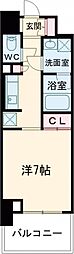 アーバネックスみなと元町 1Kの間取図画像