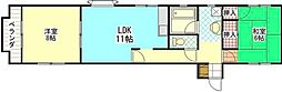 ビクトリアハイツ南町田 2LDKの間取図画像
