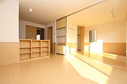 ガレンド吉尾　A棟 101 1階2LDKのリビング/ダイニング