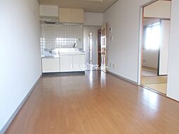 アマン富士見 301 3階3DKのリビング/ダイニング