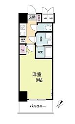 S・RESIDENCE神戸磯上通 1Kの間取図画像