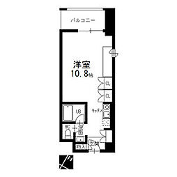 Ritzy本山 4階1Kの間取り