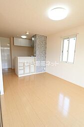 JR小浜線 若狭本郷駅 徒歩5分の賃貸アパート 2階1LDKのリビング/ダイニング