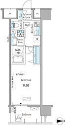 GRAND　ESPOIR　東桜 203 2階1Kの間取り