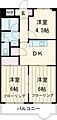 ルラージュ3階5.2万円