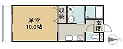 間取図画像 1K
