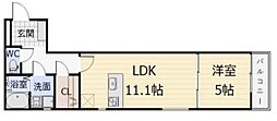 DOOR'SSUMIZOME 1LDKの間取図画像