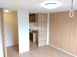 ムーンライト 206 2階1Kのリビング/ダイニング