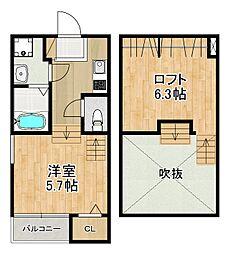 MODERN PALAZZO 諫早駅北 2階1SKの間取り