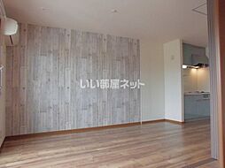 モナリエ飯泉 205 2階1LDKのリビング/ダイニング