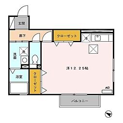 間取図画像 ワンルーム